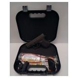 Glock Model 27 40 cal w/ extra mag, grips, orig box etc Appears new. SN VNH615. Permit to purchase required at pick up. If we take possession of firearm before delivery to buyer there will be a $25 tr