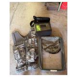 Shotshell bag, new multi gun vest and folding camp stool