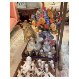 Cherub decor and paper Mothers Day bouquet