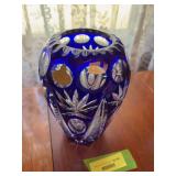 Volkl Bleikristall 8” tall vase