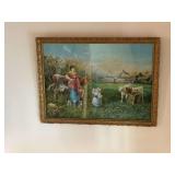 Framed 23x30 “The Pasture”