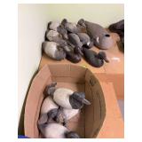 12 assorted decoys