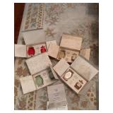 4 NIB Mosser glass kids dish sets