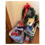 Christmas decorations, etc