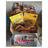 Wood and die cast models