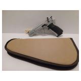 Armi Fratelli 9mm pistol model TZ 75 appears new. SN H17934. Permit to purchase required at pick up. If we take possession of firearm before delivery to buyer there will be a $25 transfer fee.