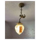 Flying cherub hanging ceiling light Seller will remove from electric