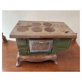 Favorite cast iron mini cookstove 9" wide x 6" tall