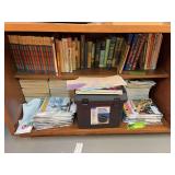 Large qty of Bass Master magazines and assorted fish/fishing books