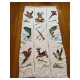 36x69 hunting afghan