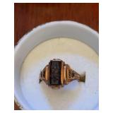 Class ring marked 10K, size 6