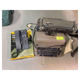 Classic Royal electric typewriter and push-button phone