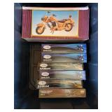 NIB Testors model kits and wood motorcycle