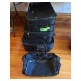 4pc Jaguar luggage set