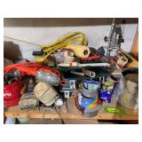 More assorted painting tools, brushes, rollers, trays, steel wool etc...