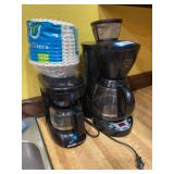 Two coffee makers