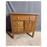 17D x 28L x 30H commode on wheels