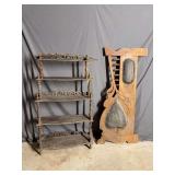 Project pieces 8D x 33L x 56H shelf and 58” long headboard