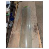 Curved glass 10.75 x 48