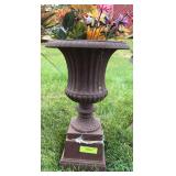 19” Cast Iron urn