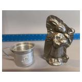 Snow White cup and Peter Rabbit mold
