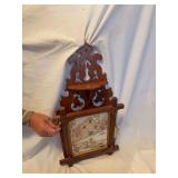 Wall mount magazine shelf