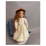 K&R German 26” jointed bisque doll