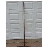 Primitive handmade yard rake