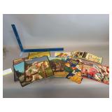 Storybook puzzles and western puzzles