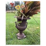 17" Cast Iron urn