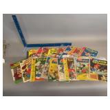 Quantity of comic books, most 10 centers