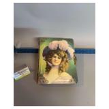 8x10 photo book w paper pages, some pictures