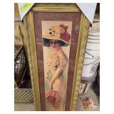 Modern framed yard long