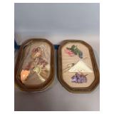 Two 11x17 shadow box style frames