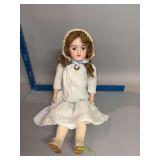 Bisque jointed German doll Marked 109-133 25” tall