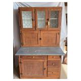 Hartman’s Guaranteed Furniture Dubuque, Iowa hoosier cabinet 18D x 41L x 69H