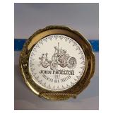 Burlingames Froelich, IA plate 7.25”