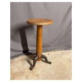 11R x 26H plant stand with cast iron stove legs