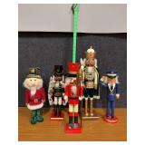 Five nutcrackers