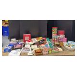 Silverplate items, Little Golden Books, Campbells Kids, NEW Coca-Cola puzzles and more