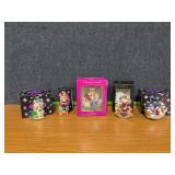 Five Christopher Radko ornaments