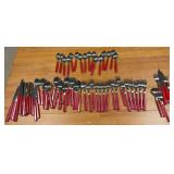 LOTS of red flatware
