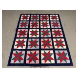 56x68 hand tied quilt