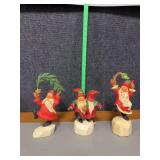 Three David Frykman Portfolio Christmas Collection figurines from Studio G!