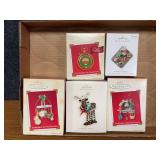 Hallmark ornaments as shown