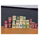 Many vintage Hallmark ornaments