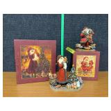 Two pieces Sherwood Magical Christmas Collection-“Santa’s Bear Hug” and “Magical Moment”