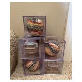 5 Unforgettaball Vintage Series baseballs