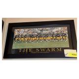 The Swarm Hawkeye Football print