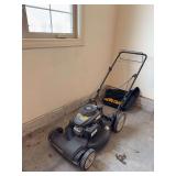 Yard-man 22" SP push mower rear bagger, Honda easy start engine